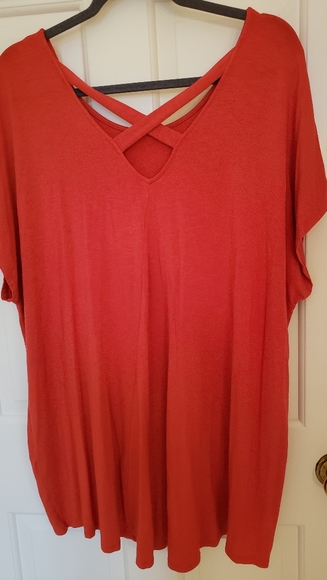 Chico's short sleeve tunic tee - Picture 2 of 2